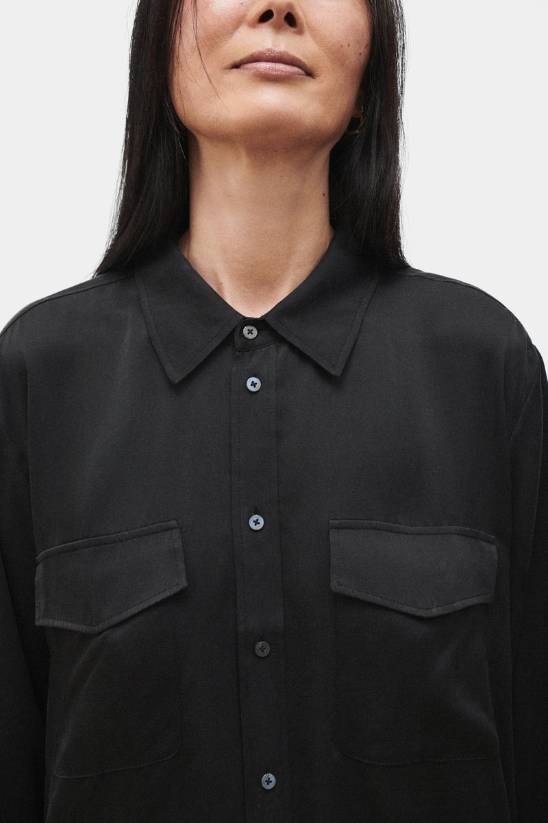 BOYFRIEND SHIRT BLACK