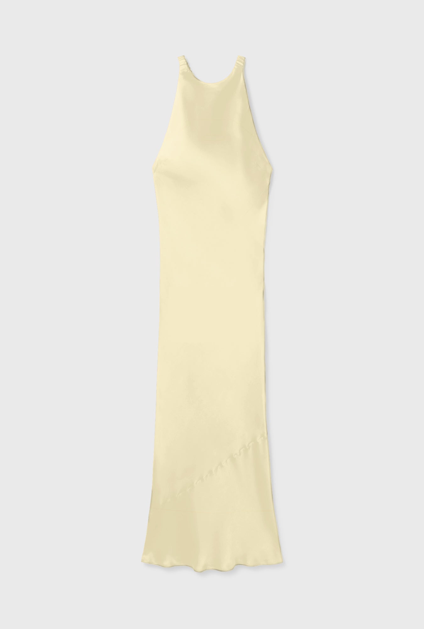 HIGH LOW DRESS VANILLA FLOWER