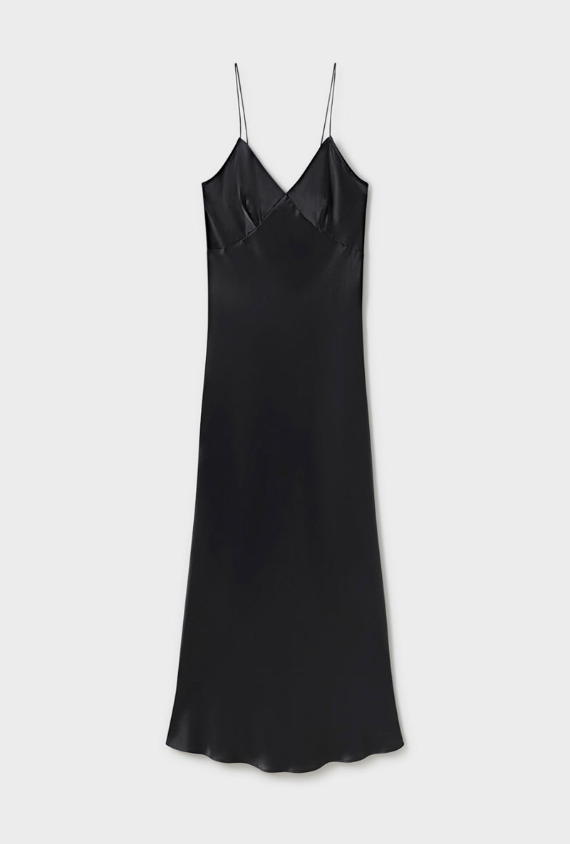 DECO ROULEAU DRESS BLACK