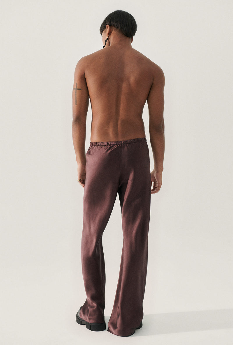 BIAS CUT PANTS CACAO