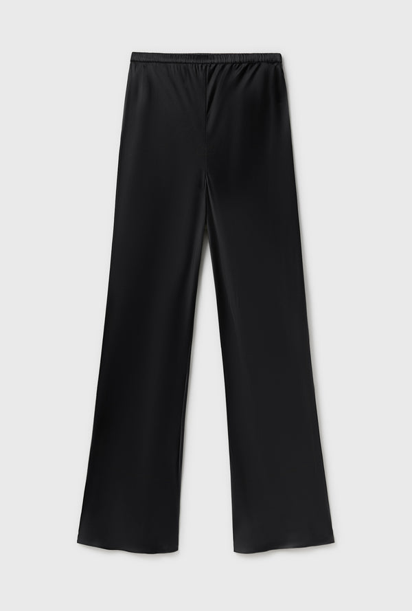 BIAS CUT PANTS BLACK